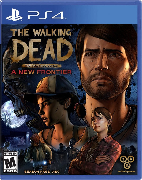 THE WALKING DEAD A NEW FRONTIER (PRINTED COVER ART) (usagé)