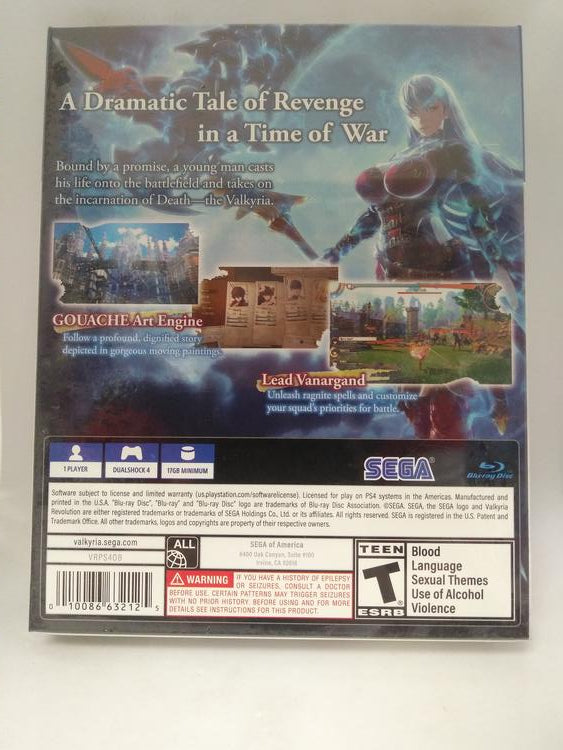 VALKYRIA REVOLUTION VANARGAND EDITION (usagé)