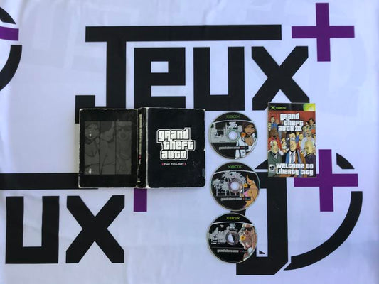 GRAND THEFT AUTO TRILOGY (WITH BOX) (usagé)