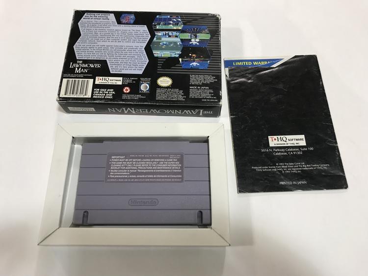 LAWNMOWER MAN (COMPLETE IN BOX) (usagé)