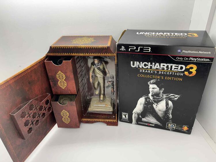 UNCHARTED 3 DRAKE'S DECEPTION COLLECTOR'S EDITION (NO STEELBOOK AND GAME) (usagé)