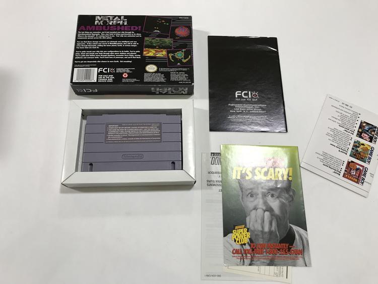 METAL MORPH (COMPLETE IN BOX) (usagé)