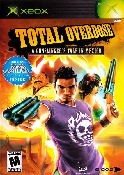 TOTAL OVERDOSE A GUNSLINGER'S TALE IN MEXICO W/ TOMB RAIDER BONUS DVD (COMPLETE IN BOX) (usagé)