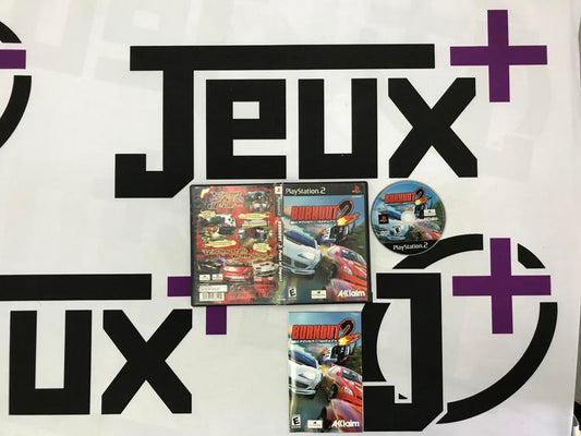 BURNOUT 2 POINT OF IMPACT (COMPLETE IN BOX) (usagé)