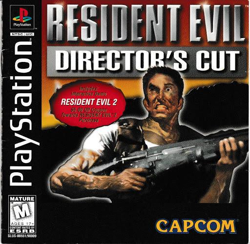 RESIDENT EVIL DIRECTOR'S CUT W/DEMO (COMPLETE IN BOX) (usagé)