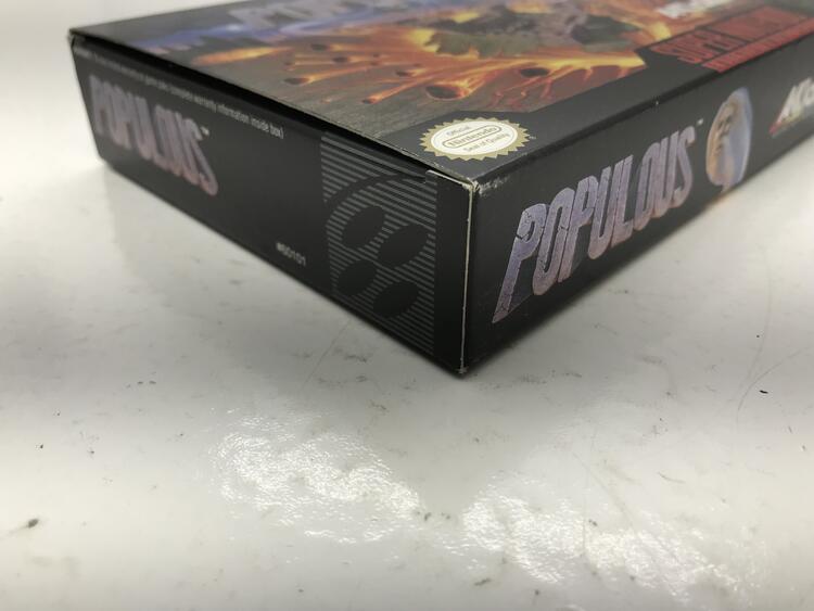 POPULOUS (COMPLETE IN BOX) (usagé)