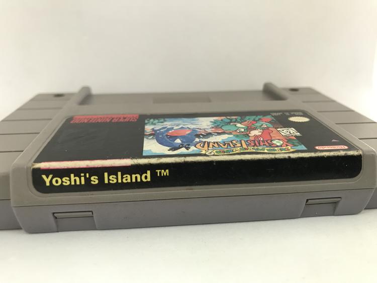 SUPER MARIO WORLD 2 YOSHI'S ISLAND (WITH BOX) (usagé)