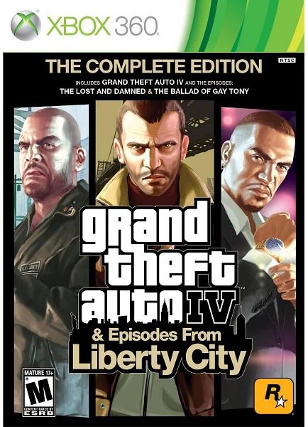 GRAND THEFT AUTO IV & EPISODES FROM LIBERTY CITY THE COMPLETE EDITION (COMPLETE IN BOX + MAP) (usagé)