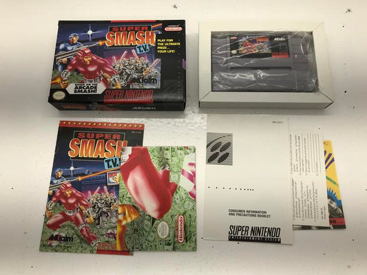SUPER SMASH TV (COMPLETE IN BOX) (usagé)