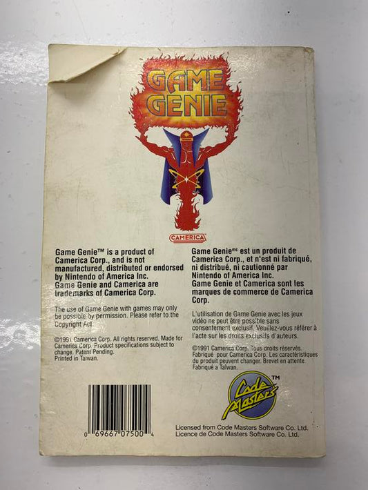 GAME GENIE BOOK (NES) (usagé)