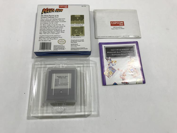 MEGA MAN DR. WILY'S REVENGE (COMPLETE IN BOX) (usagé)