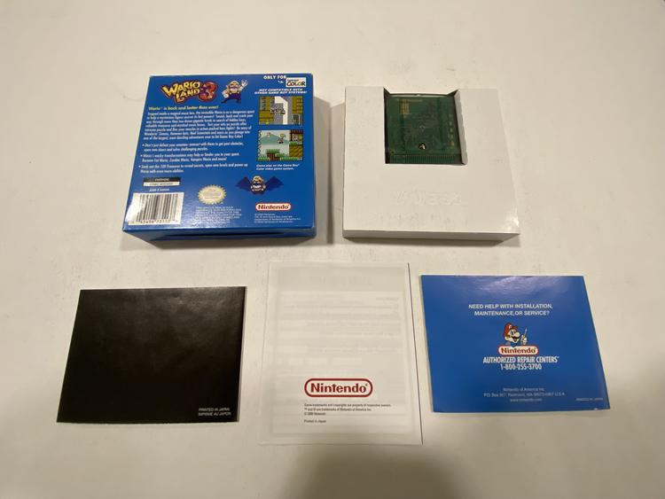 WARIO LAND 3 (COMPLETE IN BOX) (usagé)