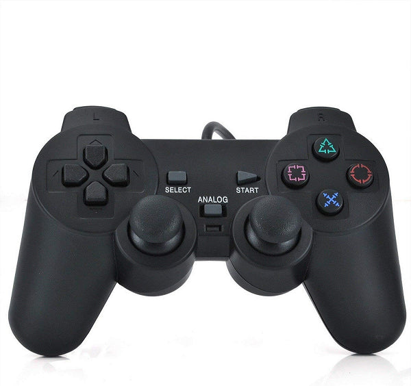 WIRED CONTROLLER BLACK JOBBER (PS2 / PS1) (usagé)
