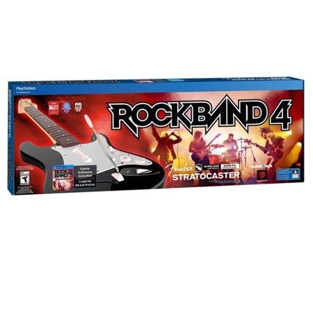 ROCK BAND 4 WITH GUITAR CONTROLLER (COMPLETE IN BOX) (usagé)