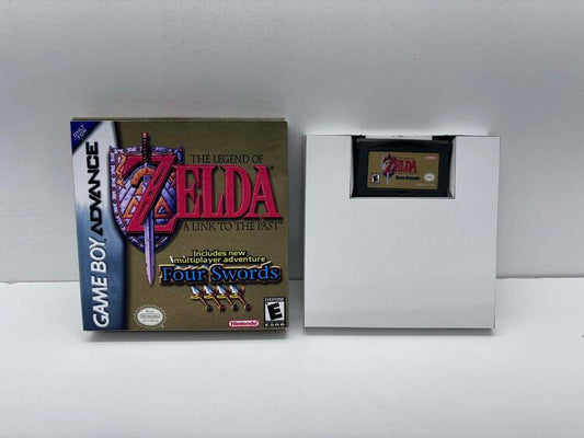 THE LEGEND OF ZELDA A LINK TO THE PAST AND FOUR SWORDS (CUSTOM BOX) (usagé)