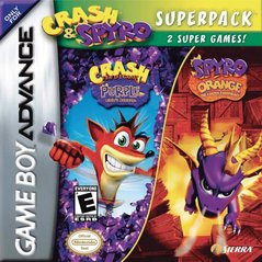 CRASH & SPYRO SUPERPACK PURPLE & ORANGE (usagé)