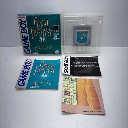 FINAL FANTASY ADVENTURE (COMPLETE IN BOX W/ MAP) (usagé)