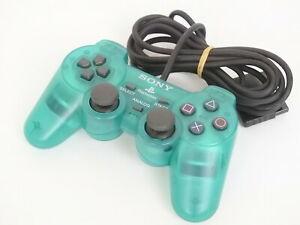 WIRED CONTROLLER CLEAR GREEN SONY (PS2) (usagé)