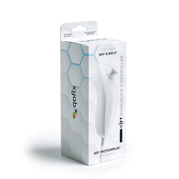 NUNCHUK CONTROLLER WHITE JOBBER (Wii) (usagé)