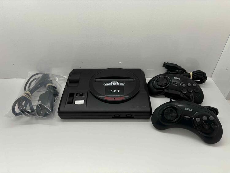 SEGA GENESIS FLASHBACK HD - 2 WIRED CONTROLLERS (85 GAMES INCLUDED) (usagé)