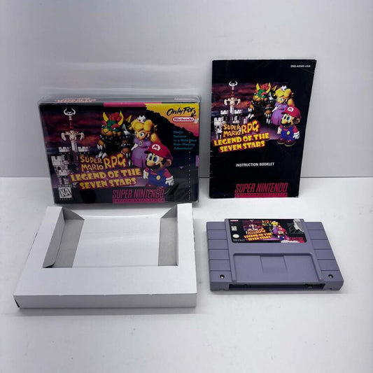 SUPER MARIO RPG (COMPLETE IN BOX) (usagé)