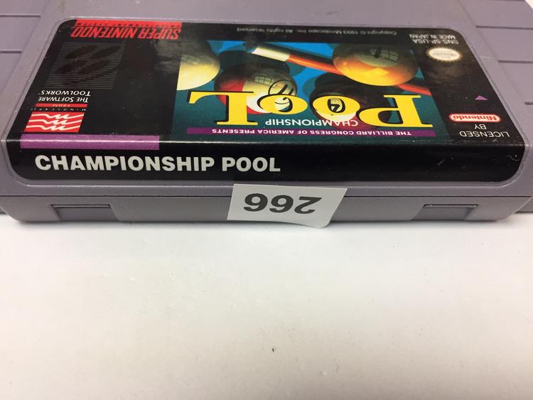 CHAMPIONSHIP POOL (WITH BOX) (usagé)
