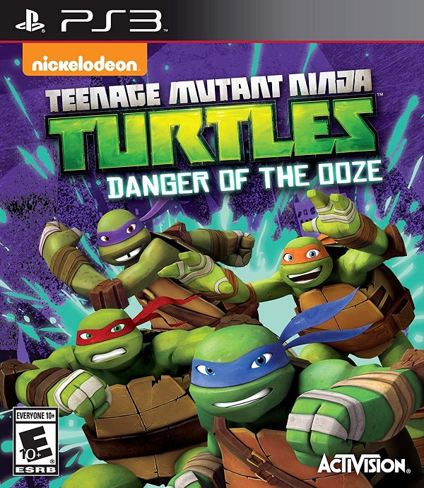 TEENAGE MUTANT NINJA TURTLES DANGER OF THE OOZE (WITH BOX) (usagé)