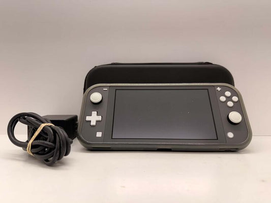 NINTENDO SWITCH LITE GREY + PROTECTIVE SHELL (usagé)