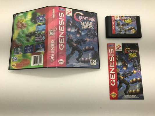 CONTRA HARD CORPS (COMPLETE IN BOX) (usagé)