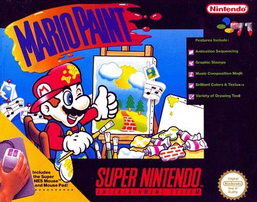 MARIO PAINT (WITH MOUSE & PAD) (usagé)