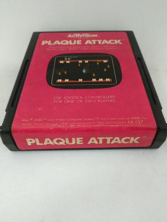 ATARI 2600 PLAQUE ATTACK (usagé)