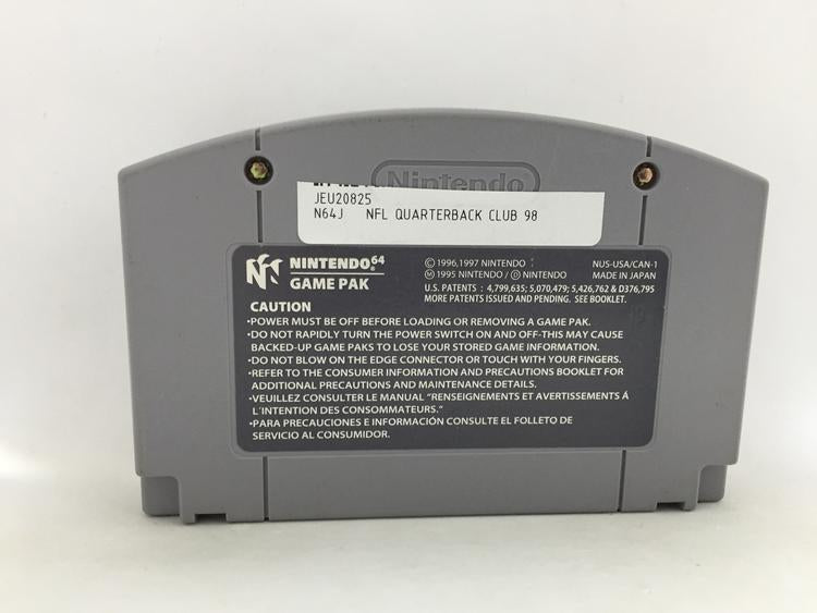 NFL QUARTERBACK CLUB 98 (usagé)