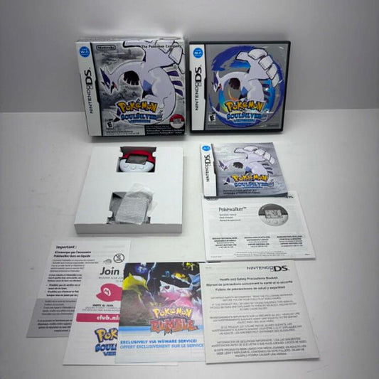 POKEMON SOULSILVER W/ POKEWALKER (COMPLETE IN BOX) (usagé)