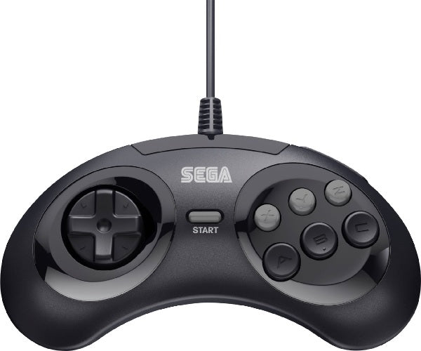 CONTROLLER 6 BUTTONS SEGA (GENESIS) (usagé)