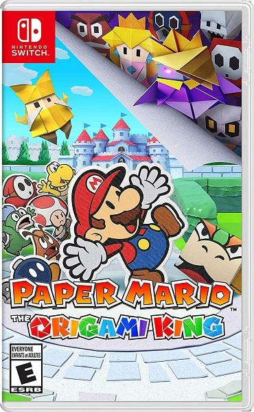 PAPER MARIO THE ORIGAMI KING (PRINTED COVER ART) (usagé)