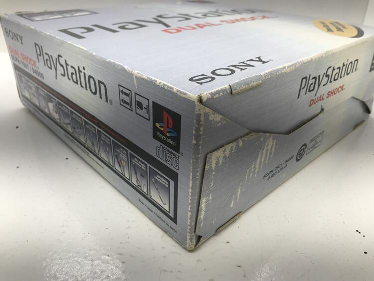 PLAYSTATION 1 MODEL 1 + 2 CONTROLLER (WITH BOX) (used)
