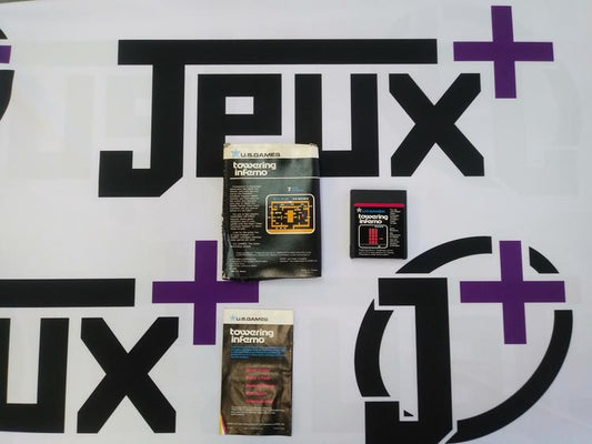 ATARI 2600 TOWERING INFERNO (COMPLETE IN BOX) (usagé)