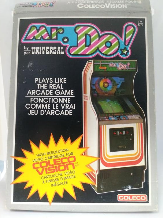 COLECOVISION MR. DO! (WITH BOX) (usagé)