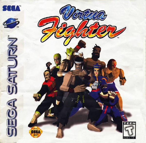 SEGA SATURN VIRTUA FIGHTER (COMPLETE IN BOX)