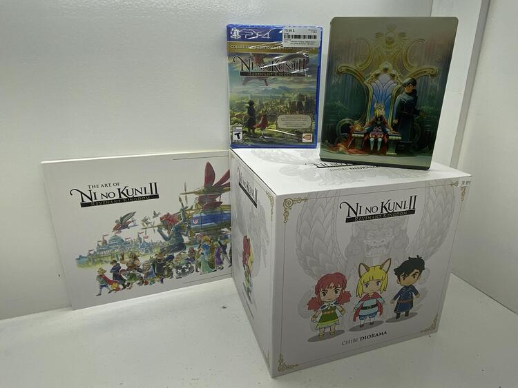NI NO KUNI II REVENANT KINGDOM COLLECTOR'S EDITION (NO BIG BOX + NO PLUSH + NO PAPERCRAFT) (usagé)