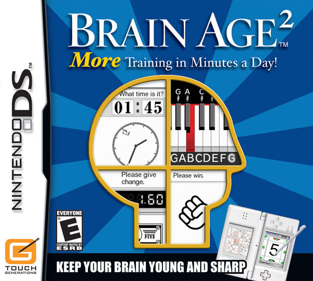BRAIN AGE 2 (COMPLETE IN BOX) (usagé)