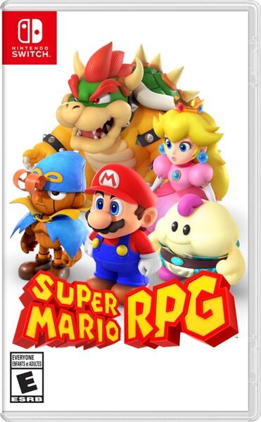 SUPER MARIO RPG (PRINTED COVER ART)
