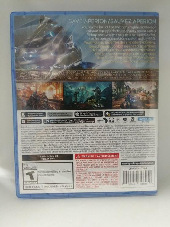 GODFALL ASCENDED EDITION (usagé)