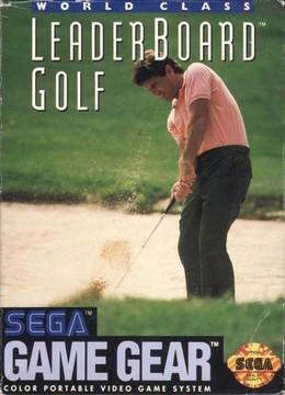 GAME GEAR WORLD CLASS LEADER BOARD GOLF