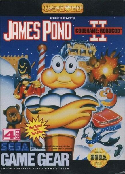 GAME GEAR JAMES POND 2 CODENAME ROBOCOD (usagé)