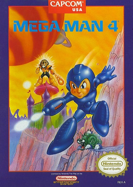 MEGA MAN 4 (WITH MANUAL) (usagé)