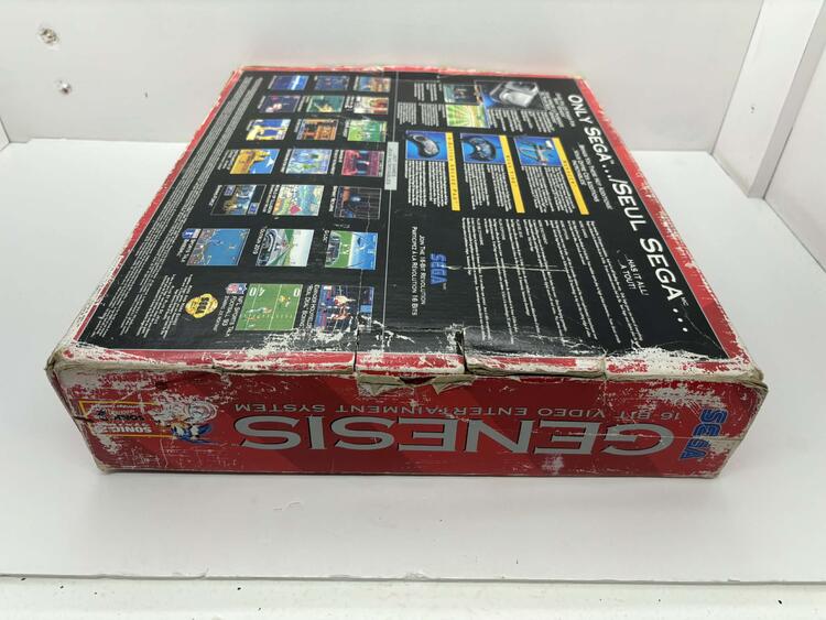 SEGA GENESIS MODEL 2 SONIC THE HEDGEHOG SPINBALL BUNDLE (COMPLETE IN BOX) (used)