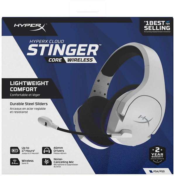HEADSET HYPERX CLOUD STINGER CORE WIRELESS (PS5 / PS4) (usagé)
