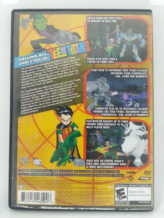 PS2 TEEN TITANS (BOX ONLY) (used)