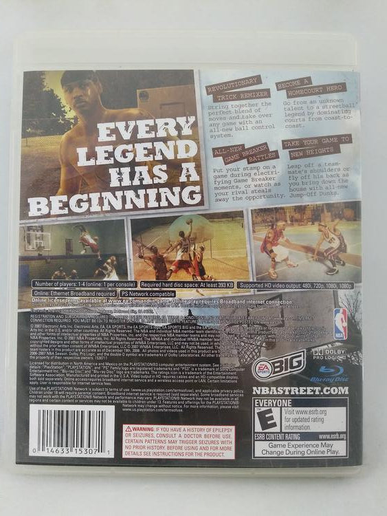 PS3 NBA STREET HOMECOURT (BOX ONLY) (used)